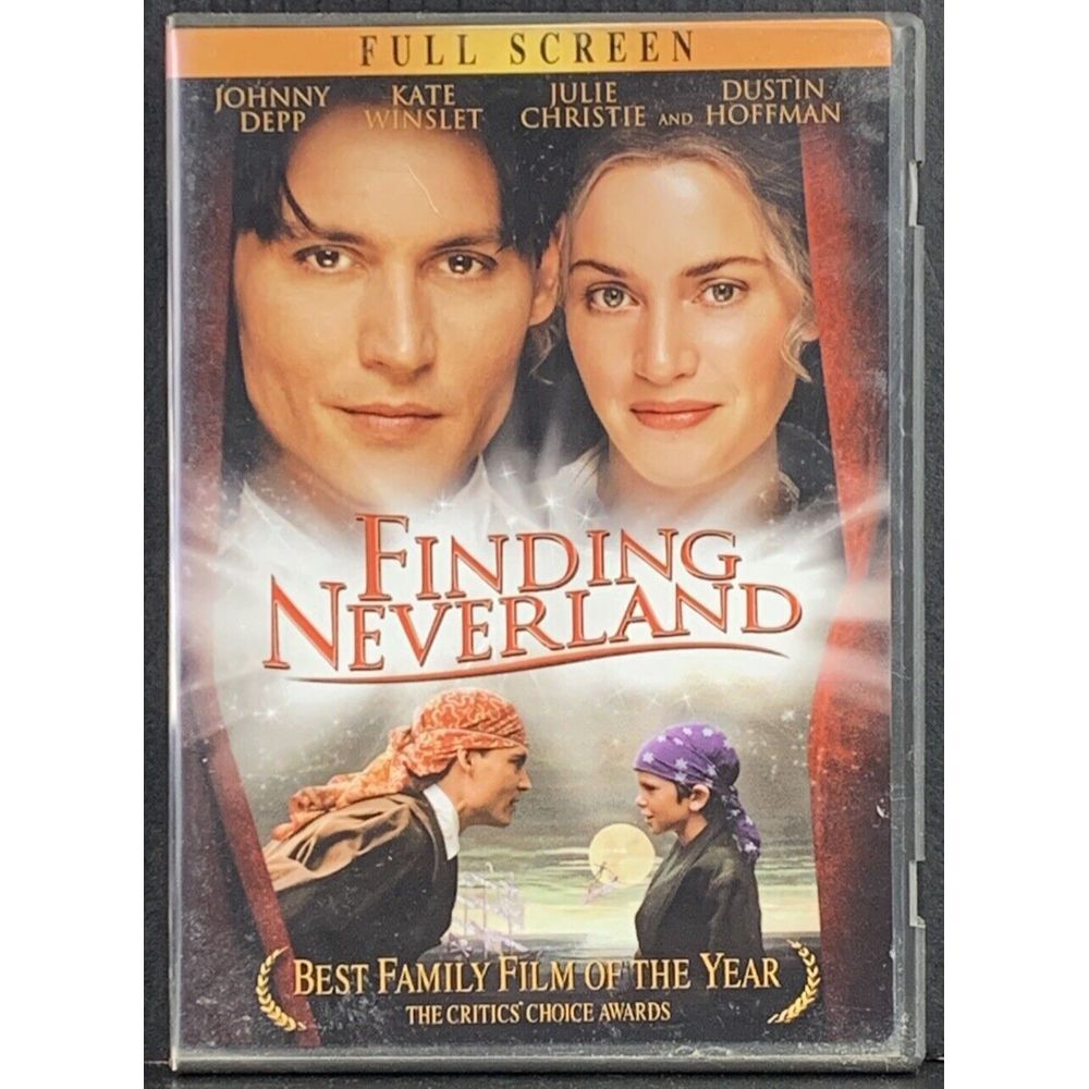Finding Neverland (DVD, 2005, Full Frame) Johnny Depp, Kate‎ Winslet